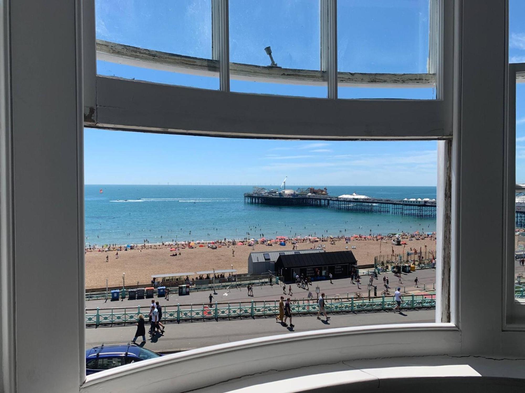 Seaview Regency Apartment With Private Parking Hove Buitenkant foto